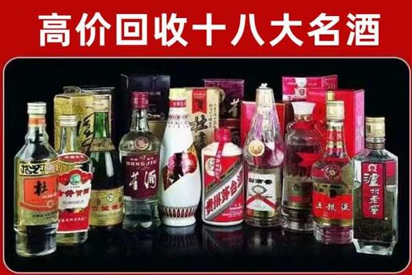 丁青县回收老酒